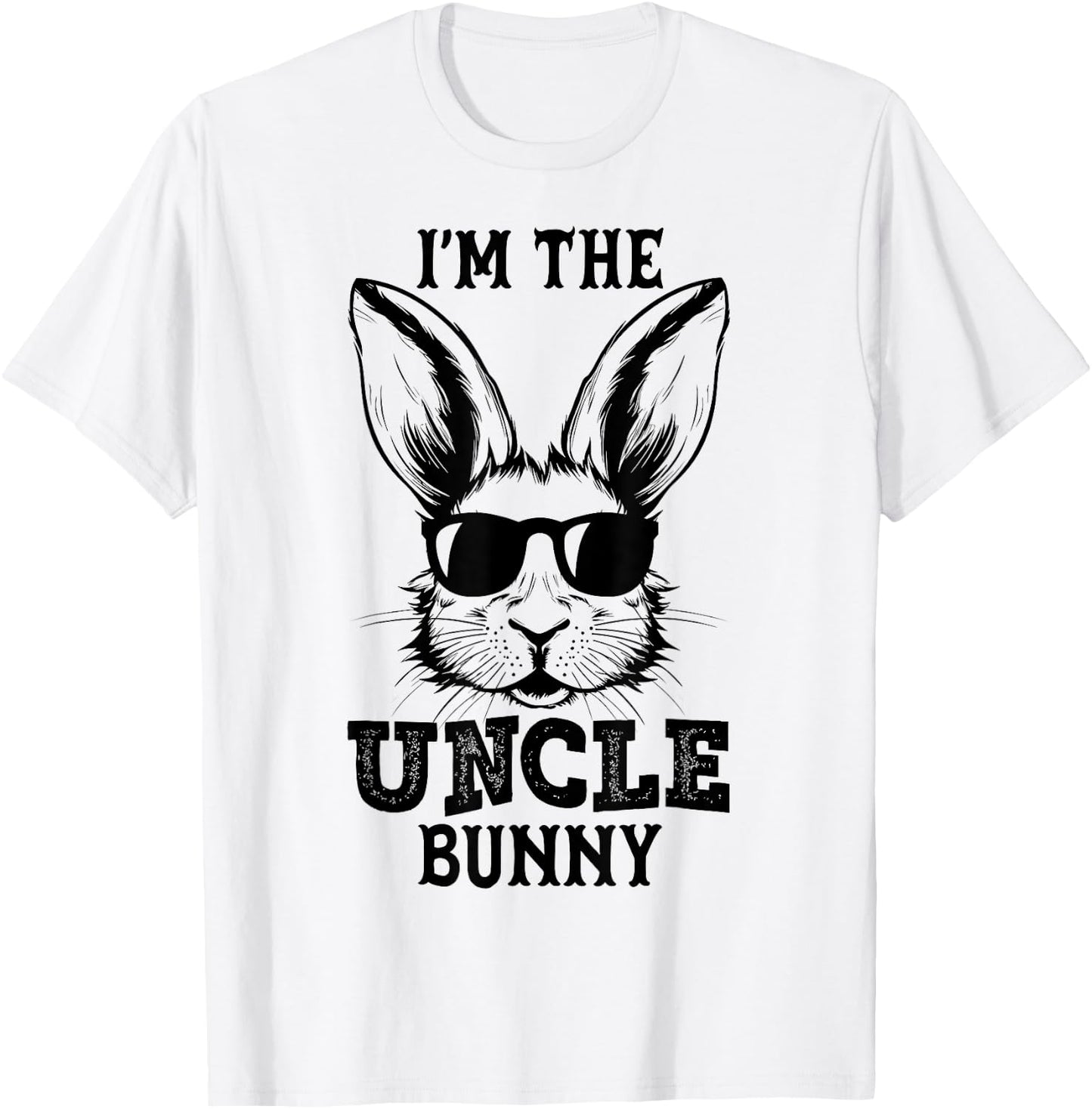 Uncle Bunny Matching Family Group Easter Day Gifts T-Shirt - T-Shirt | White