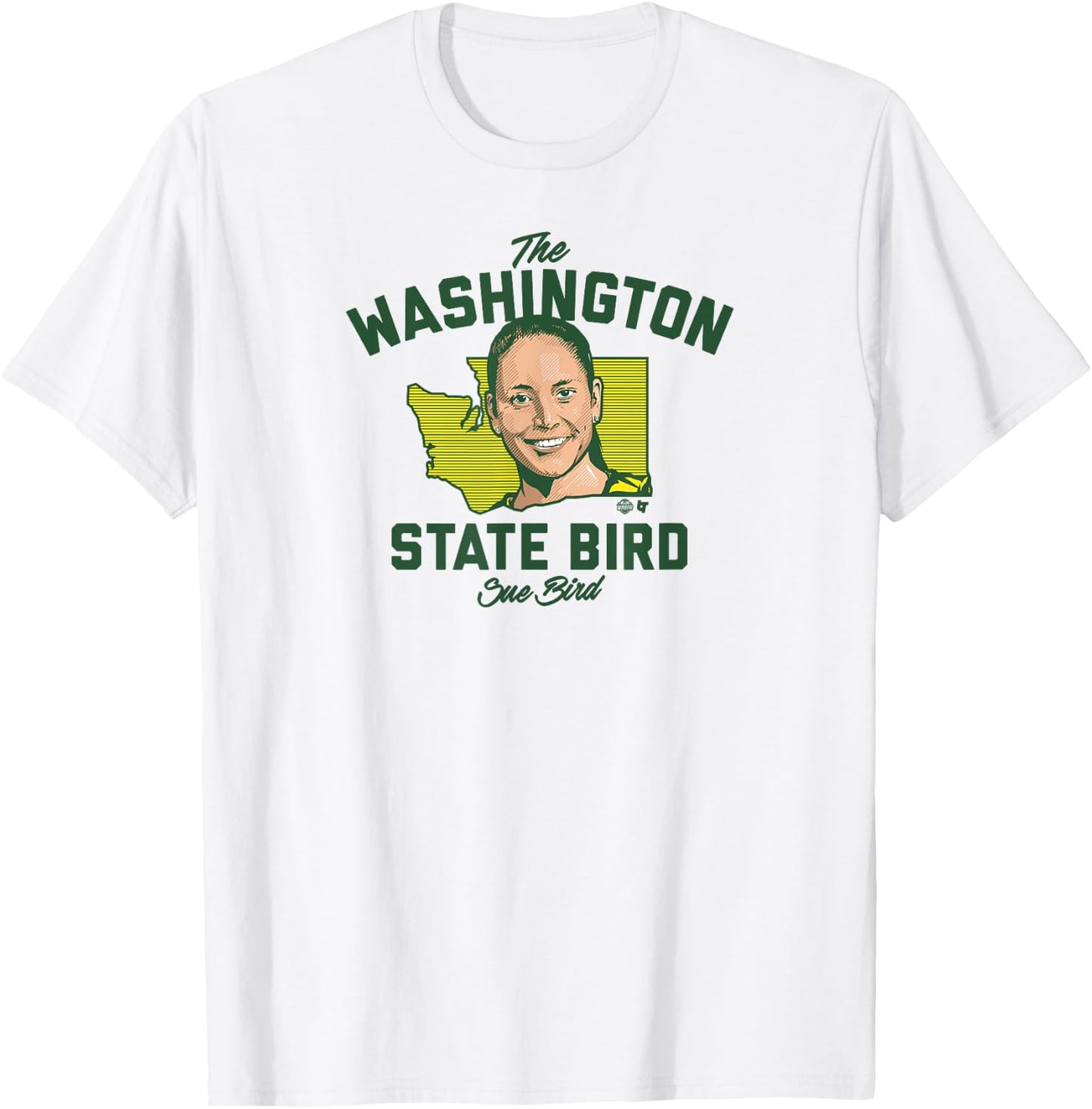 Sue Bird - Washington State Bird - Seattle Basketball T-Shirt - T-Shirt | White