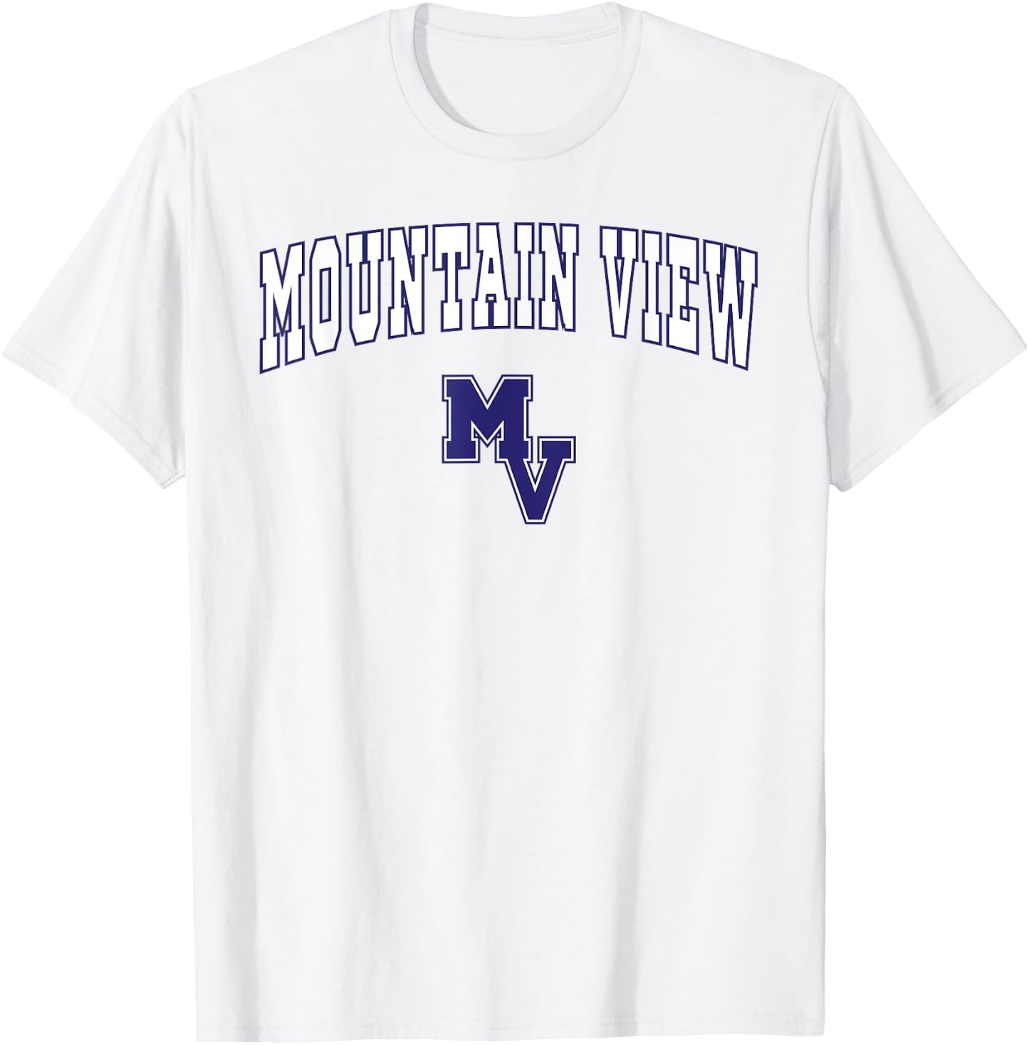 Mountain View High School Thunder T-Shirt - T-Shirt | White
