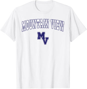 Mountain View High School Thunder T-Shirt - T-Shirt | White