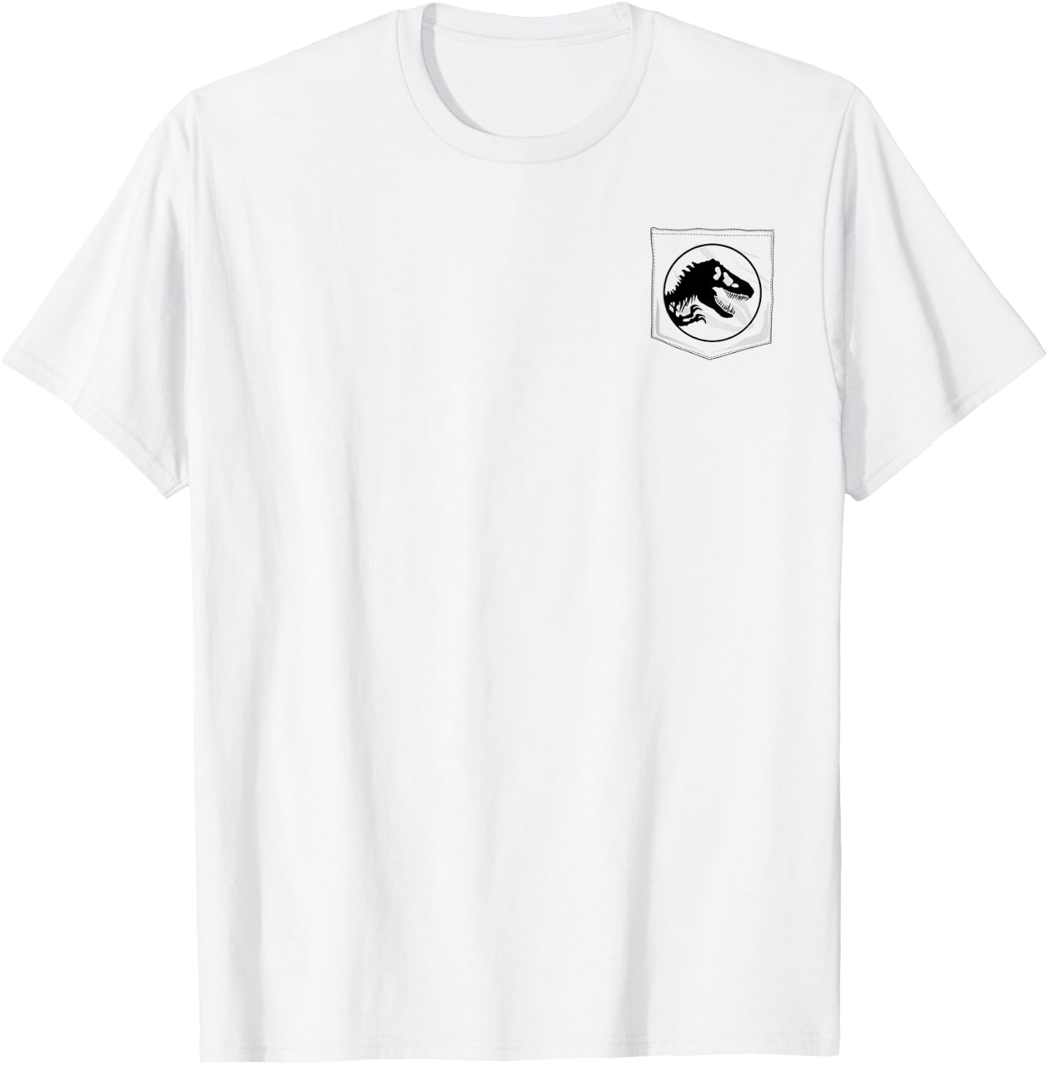 Jurassic World: Camp Cretaceous Camp Counselor Pocket T-Shirt - T-Shirt | White