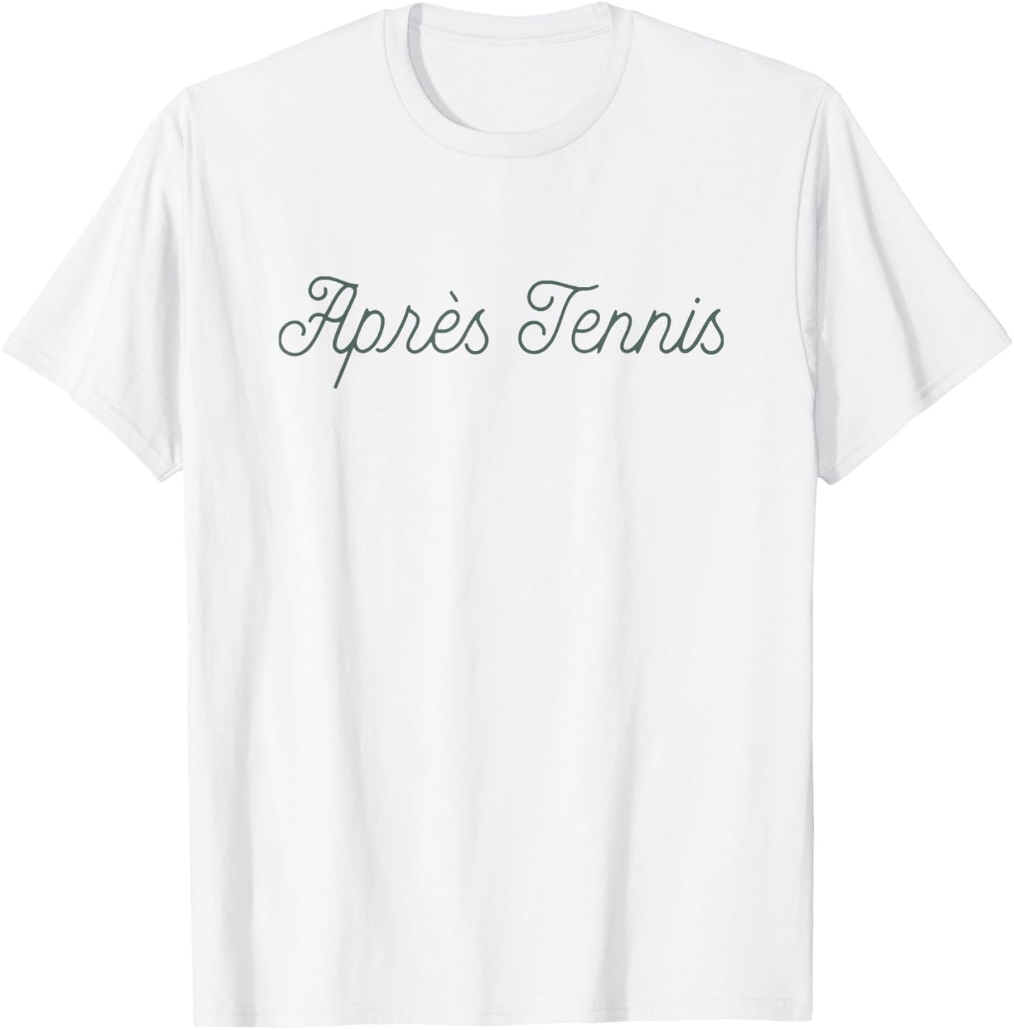 Apres Tennis Après Tennis T-Shirt - T-Shirt | White