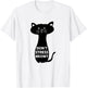 Don't Stress Meowt Funny Cat T-Shirt - T-Shirt | White