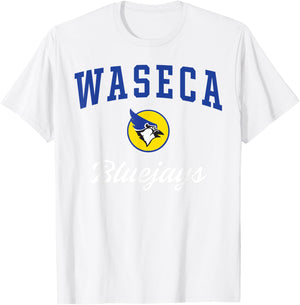 Waseca High School Bluejays T-Shirt - T-Shirt | White