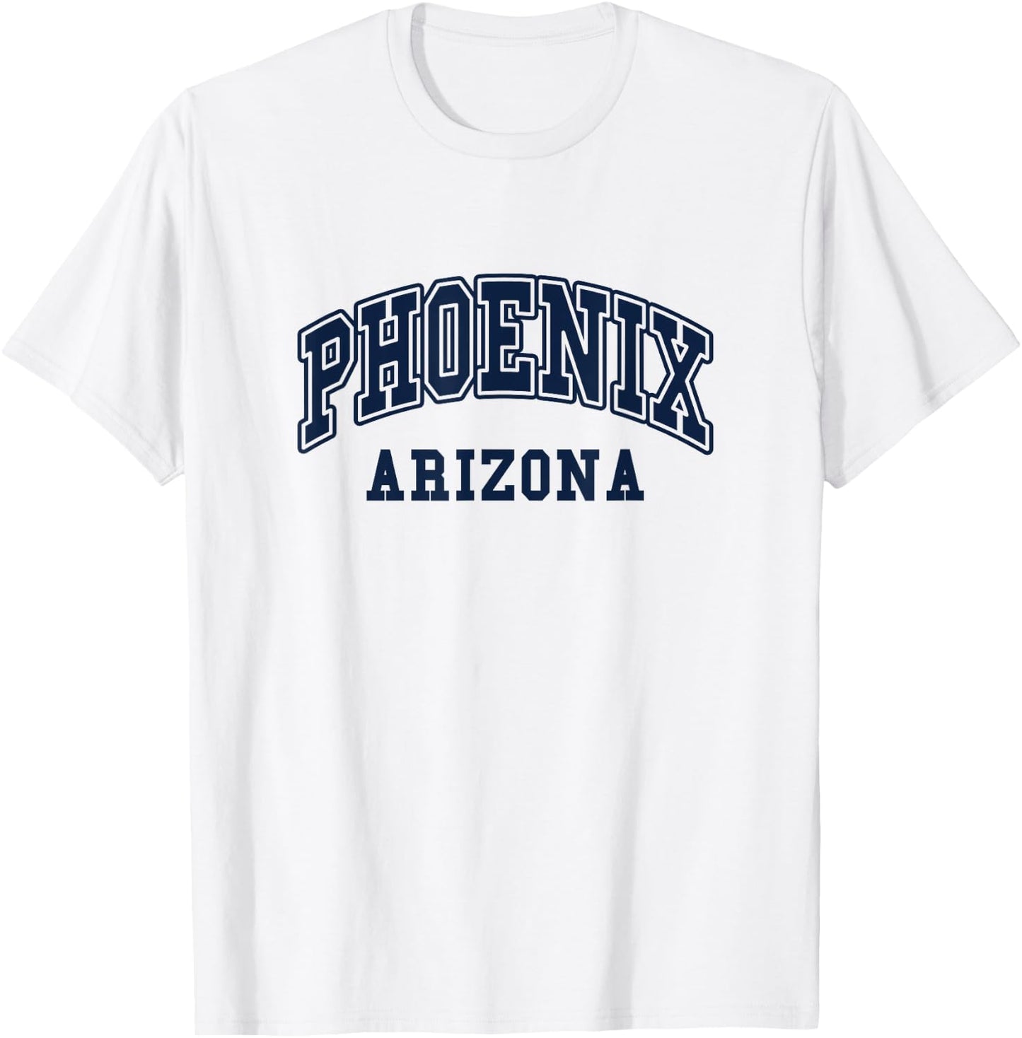 Phoenix - Arizona - Throwback Design - Classic T-Shirt - T-Shirt | White