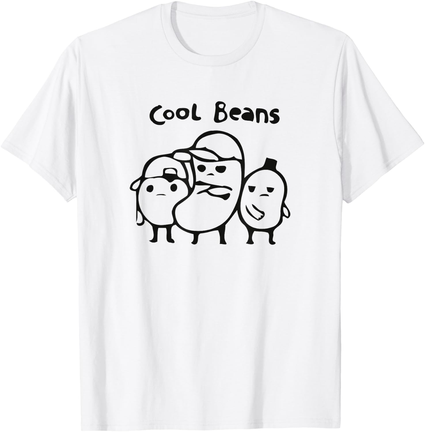 Cool Beans T-Shirt - T-Shirt | White