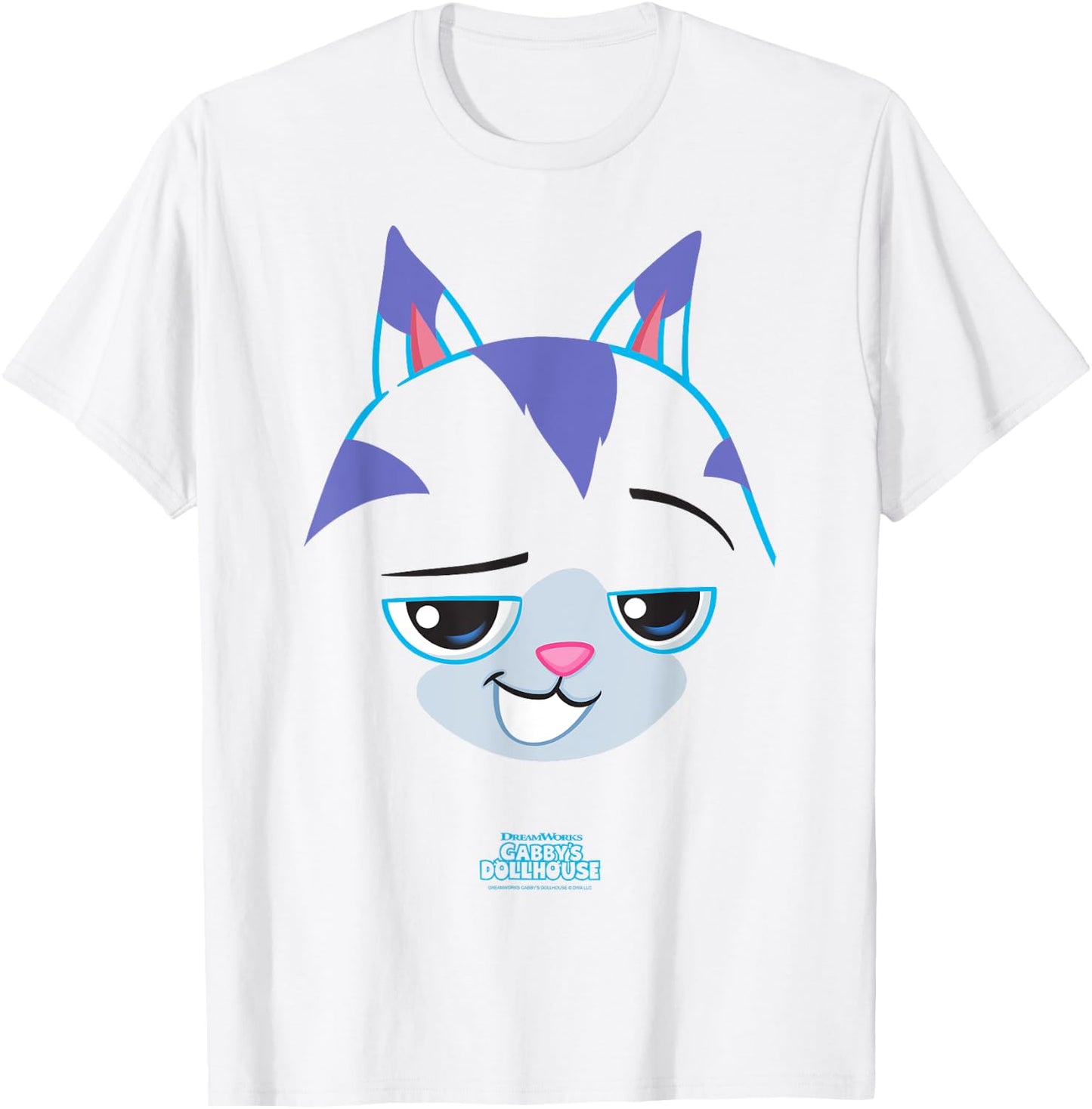 DreamWorks Gabby’s Dollhouse CatRat Big Face Halloween T-Shirt - T-Shirt | White