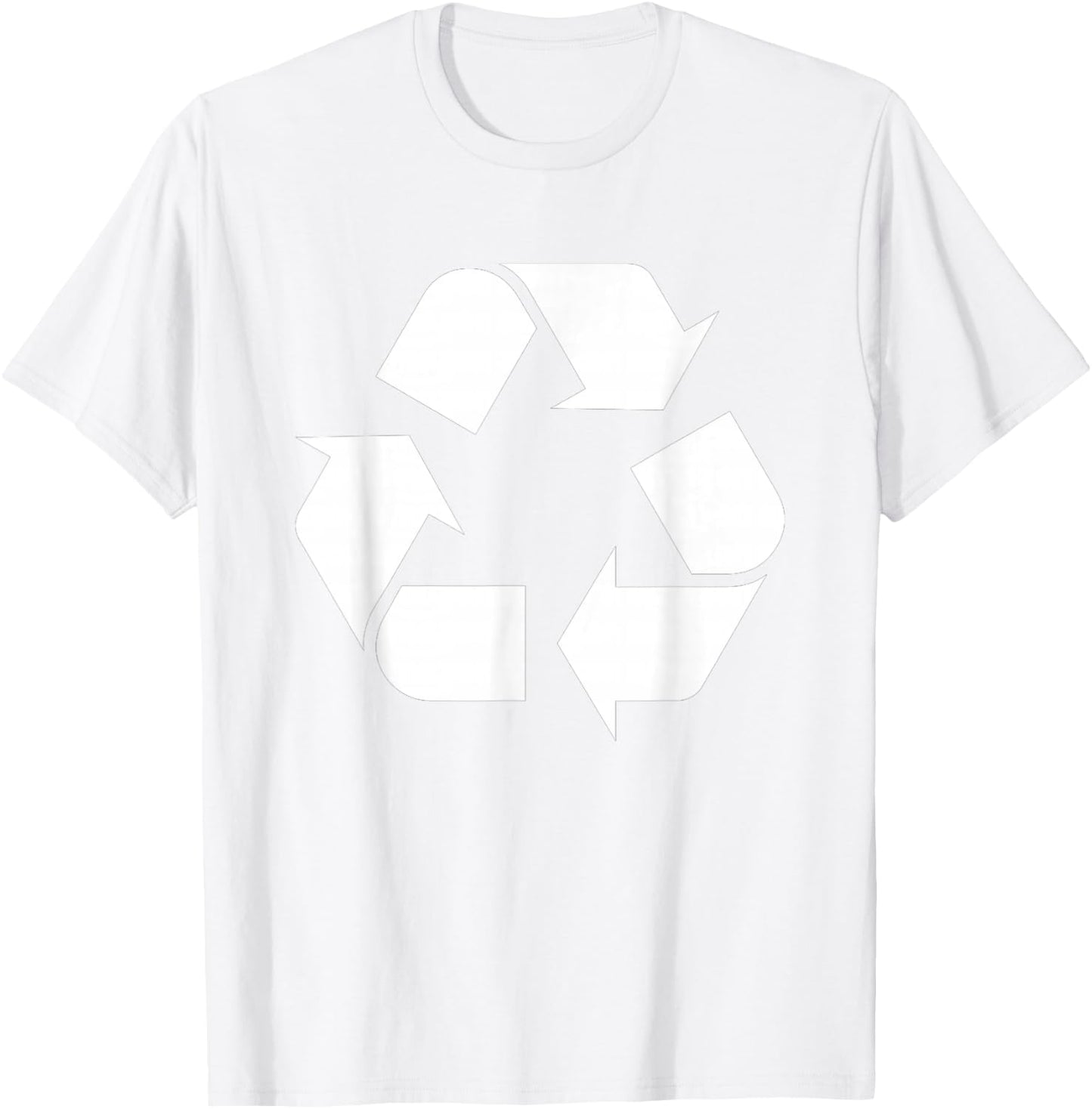 Recycling Logo Recycle Symbol Earth Day Boys Girls Men Women T-Shirt - T-Shirt | White