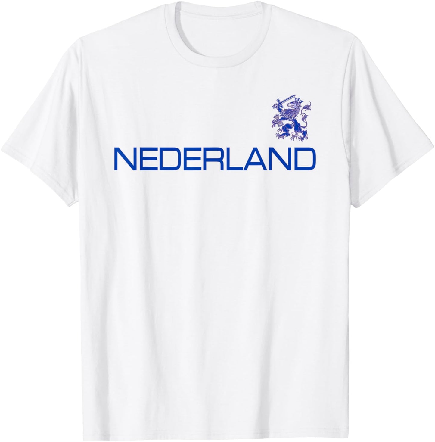 Dutch Lion of the Netherlands Holland Nederland Orange T-Shirt - T-Shirt | White