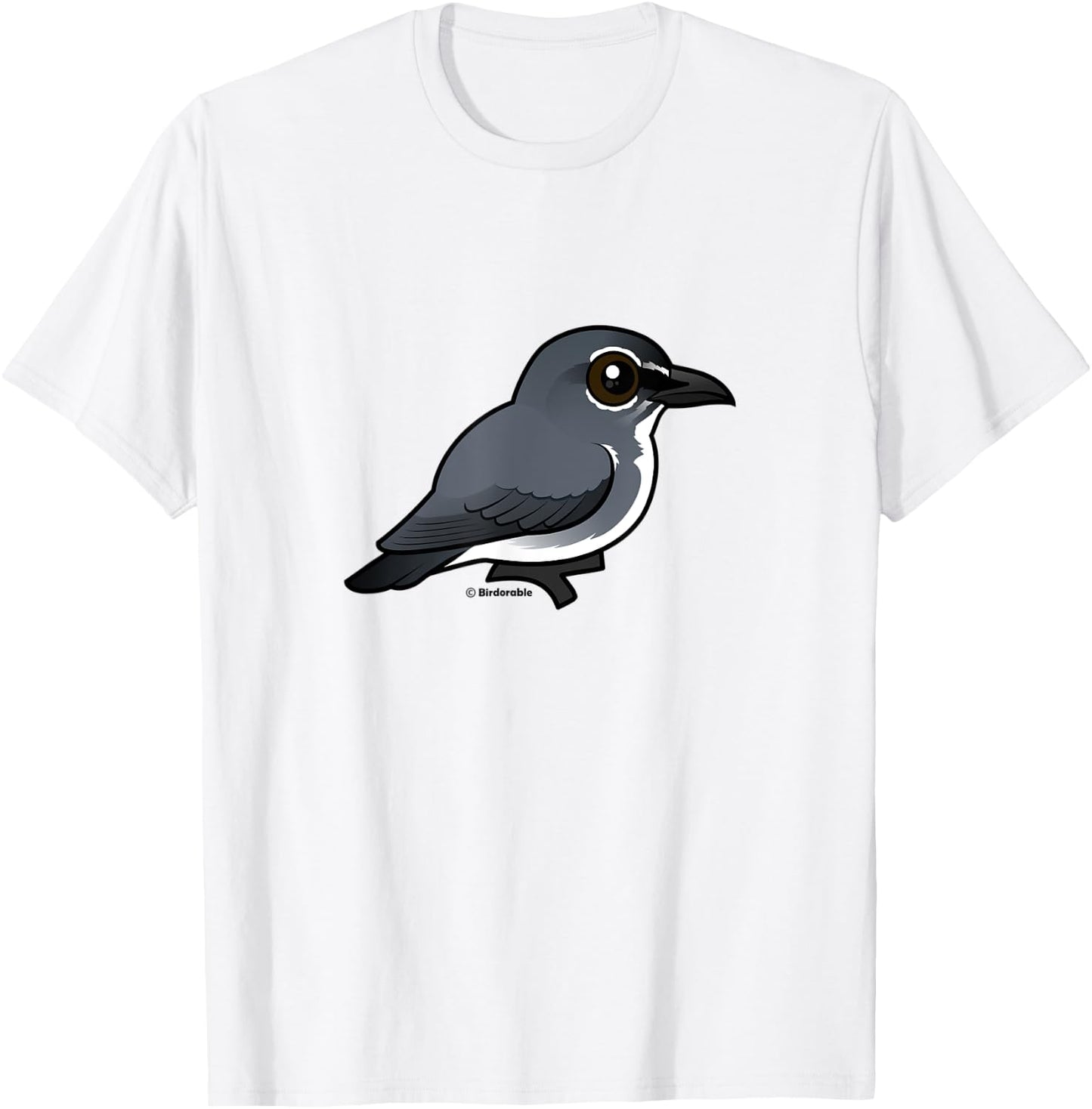 Cute Cartoon Spectacled Flowerpecker Bird Lover Gift T-Shirt - T-Shirt | White