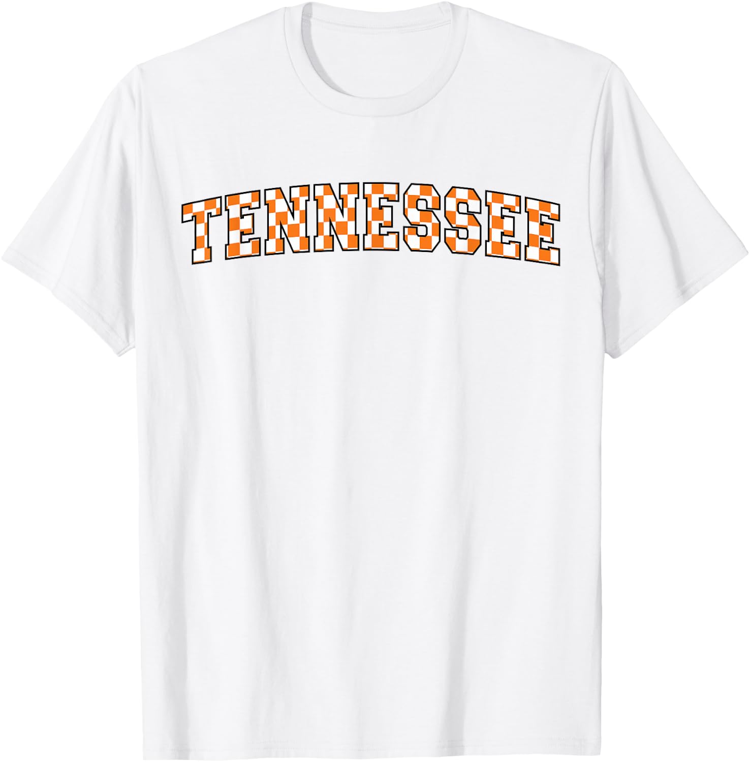 Classic Tennessee TN State Varsity Style Orange T-Shirt - T-Shirt | White