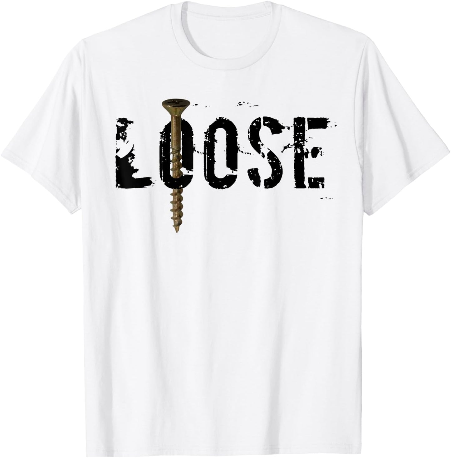 Funny DIY shirt - house renovation screw loose T-Shirt - T-Shirt | White