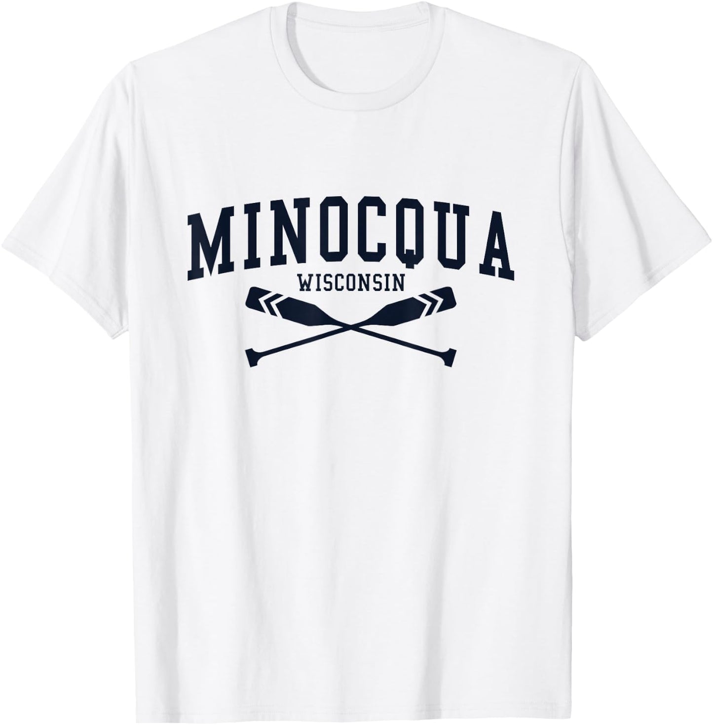 Minocqua Wisconsin T-Shirt - T-Shirt | White