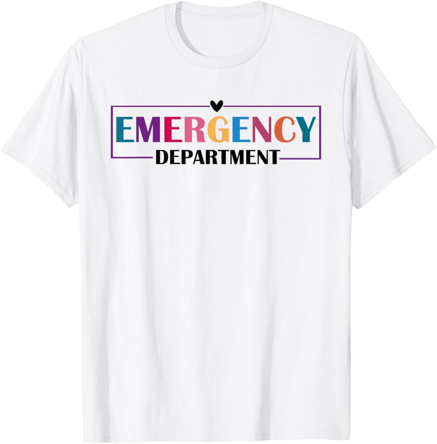 Emergency Department Emergency Room Healthcare Nursing T-Shirt - T-Shirt | White