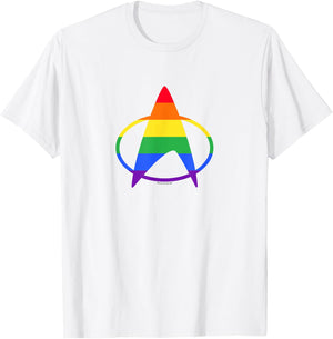 Star Trek: The Next Generation Pride Delta T-Shirt - T-Shirt | White