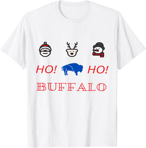 Buffalo Christmas T-Shirt - T-Shirt | White