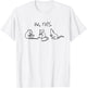 Picadilly Printables Rats - Aw, Rats! Cute Rat Trio -Adult , Grey, Small, Classic Fit, Short Sleeve T-Shirt - T-Shirt | White