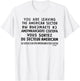 You Are Leaving The American Sector T-Shirt - T-Shirt | White