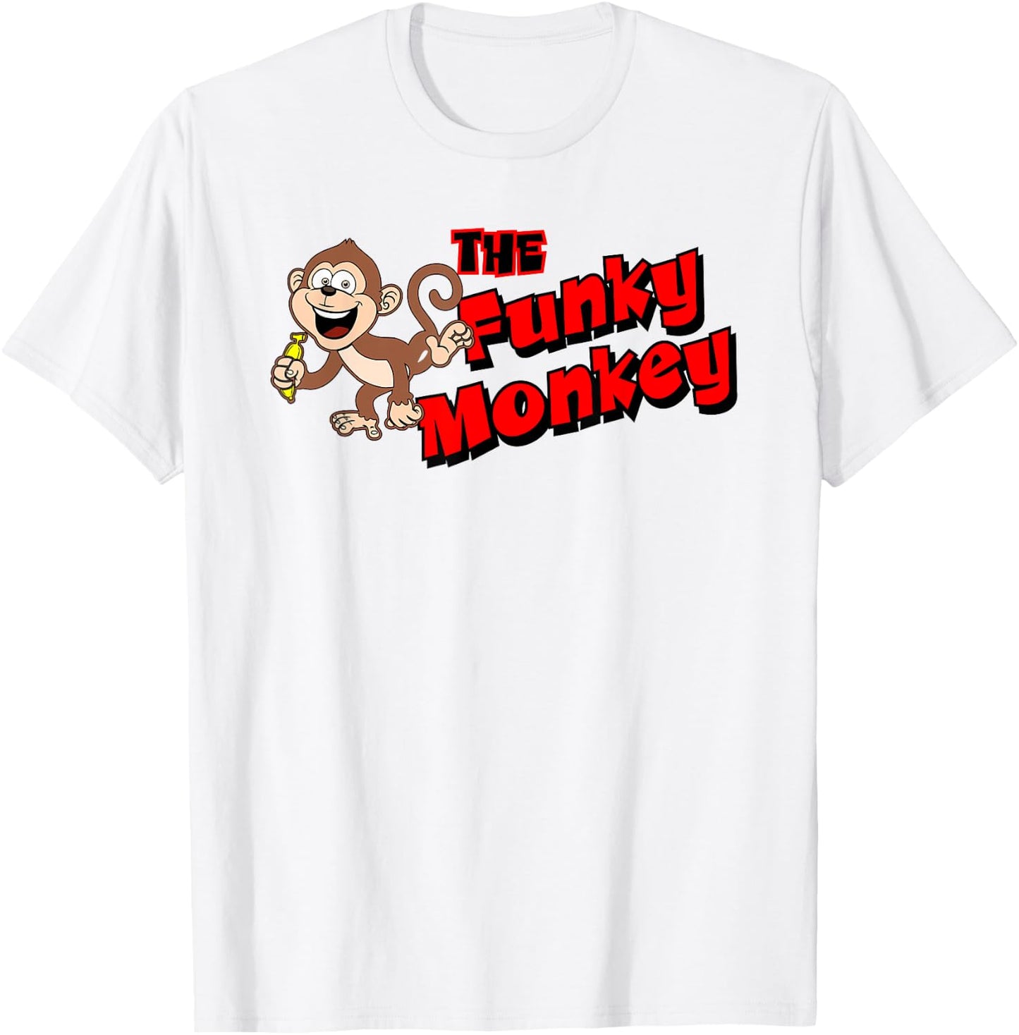 The Funky Monkey Arcade T-Shirt - T-Shirt | White