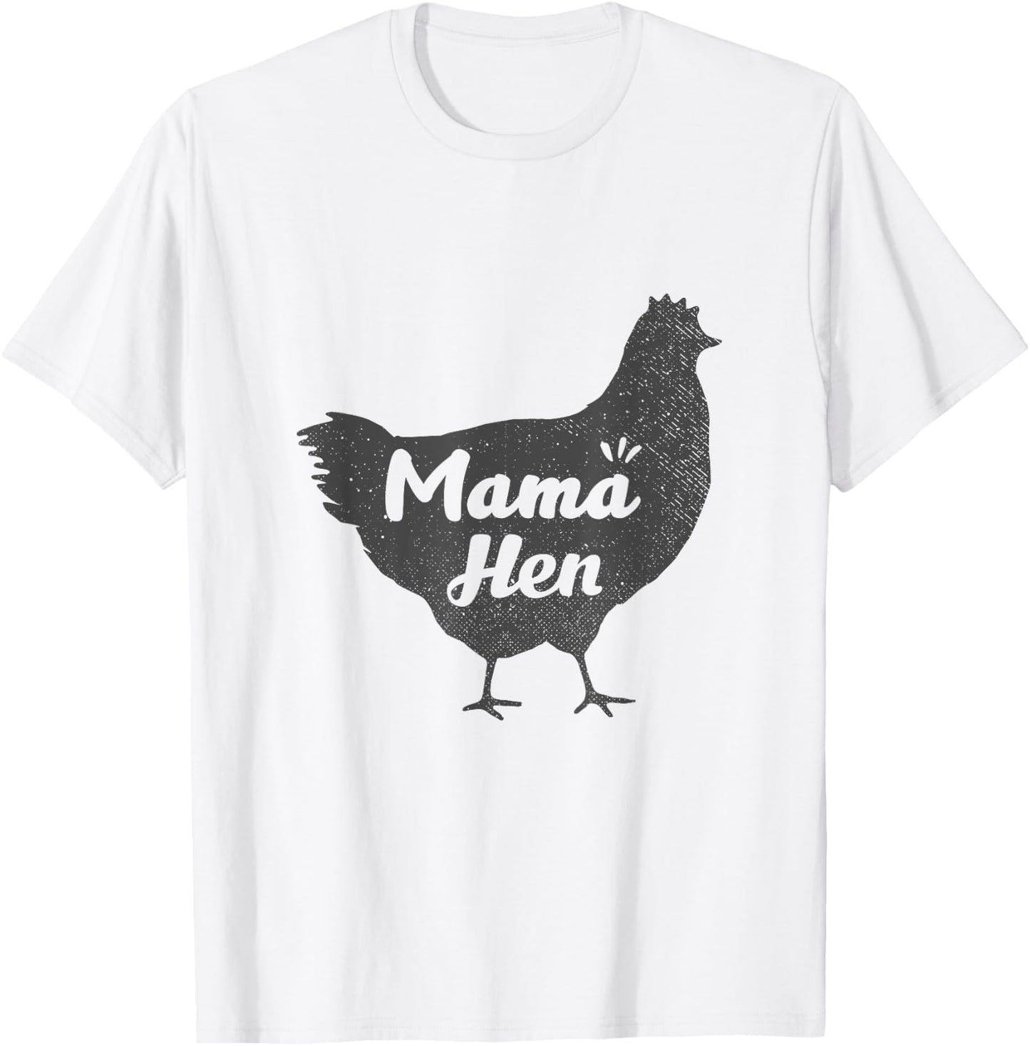 Mama Hen Outfit Retro Vintage Chicken Mom Breeder Women T-Shirt - T-Shirt | White