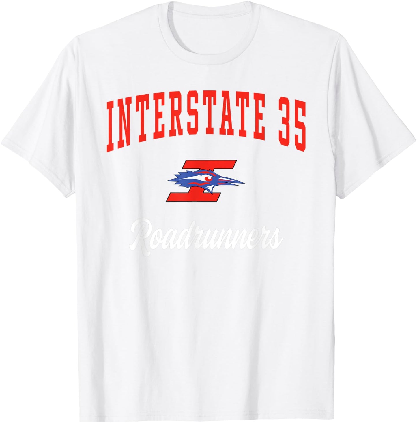 Interstate 35 High School Roadrunners T-Shirt - T-Shirt | White