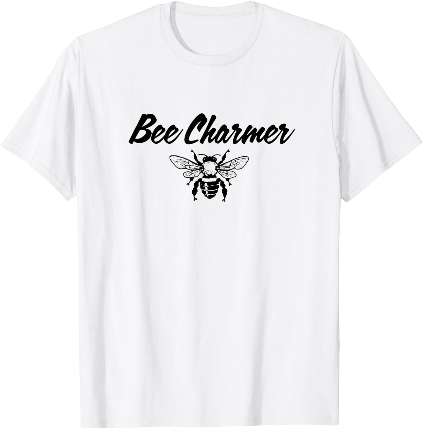 Bee Charmer - Bee Keeper Keeping Hive Apiary Honey - Funny T-Shirt - T-Shirt | White