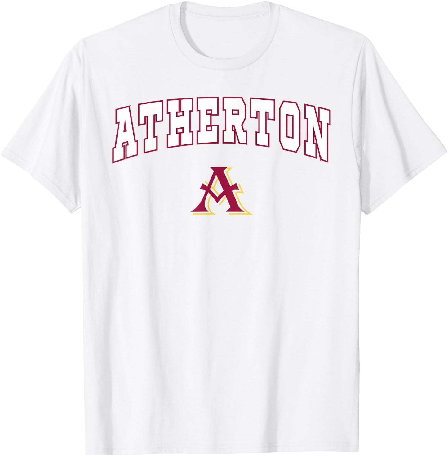 Atherton High School Rebels T-Shirt - T-Shirt | White