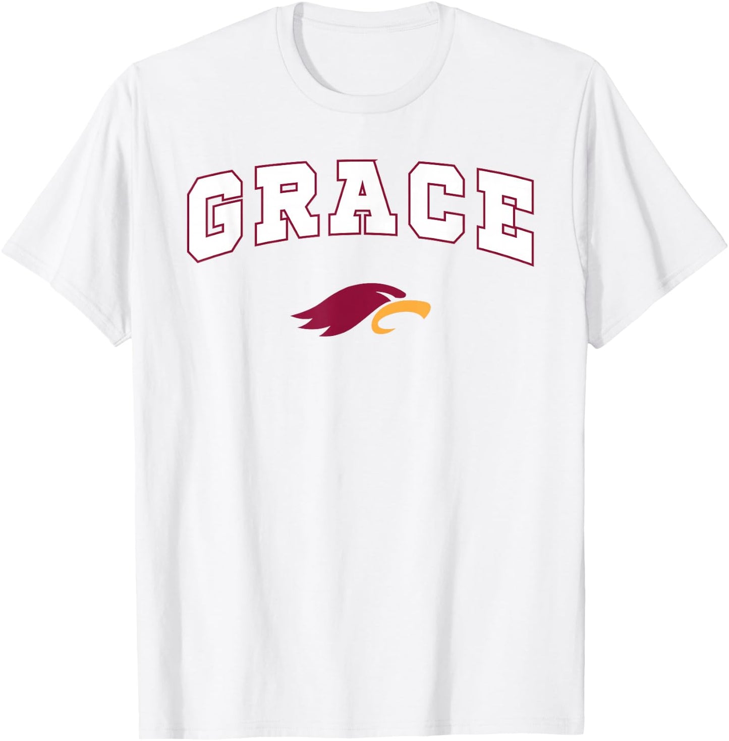 Grace Baptist Academy Golden Eagles T-Shirt - T-Shirt | White