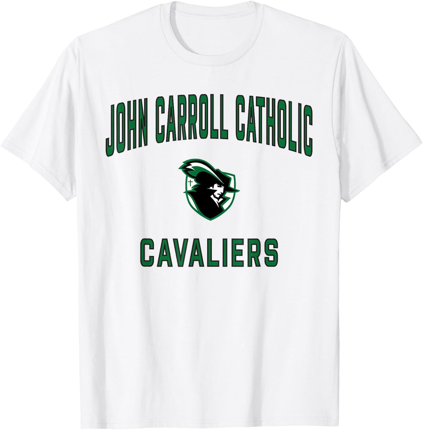 John Carroll Catholic High School Cavaliers T-Shirt - T-Shirt | White