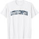 Little Compton Rhode Island RI Vintage Sports Design Navy De T-Shirt - T-Shirt | White