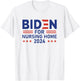 Joe Biden For Nursing Home 2024 Distressed T-Shirt - T-Shirt | White