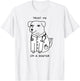 Obinsun -Adult Dog Lovers, Veterinarians Blue Cartoon Dog Doctor T-Shirt - T-Shirt | White