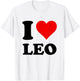 I Love Leo T-Shirt - T-Shirt | White