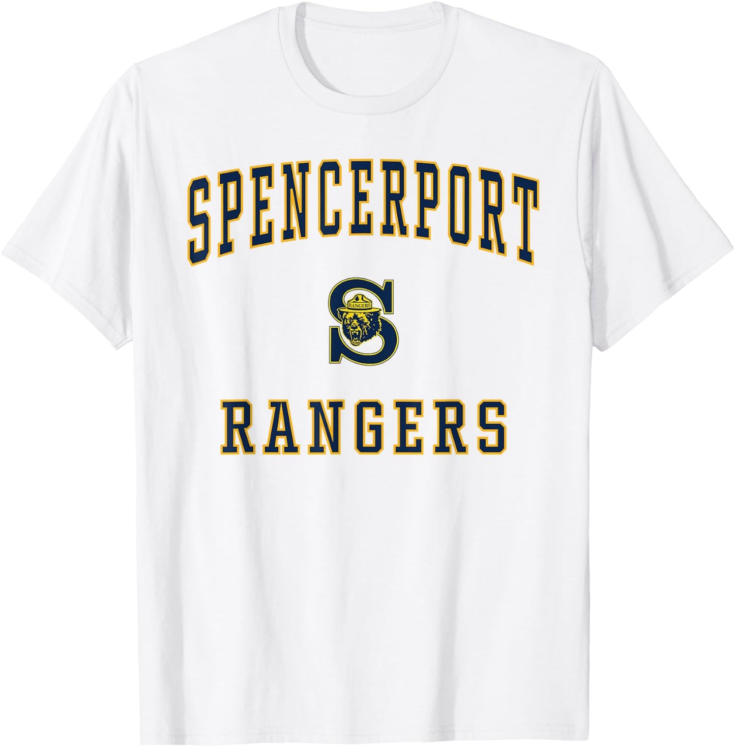 Spencerport High School Rangers T-Shirt - T-Shirt | White