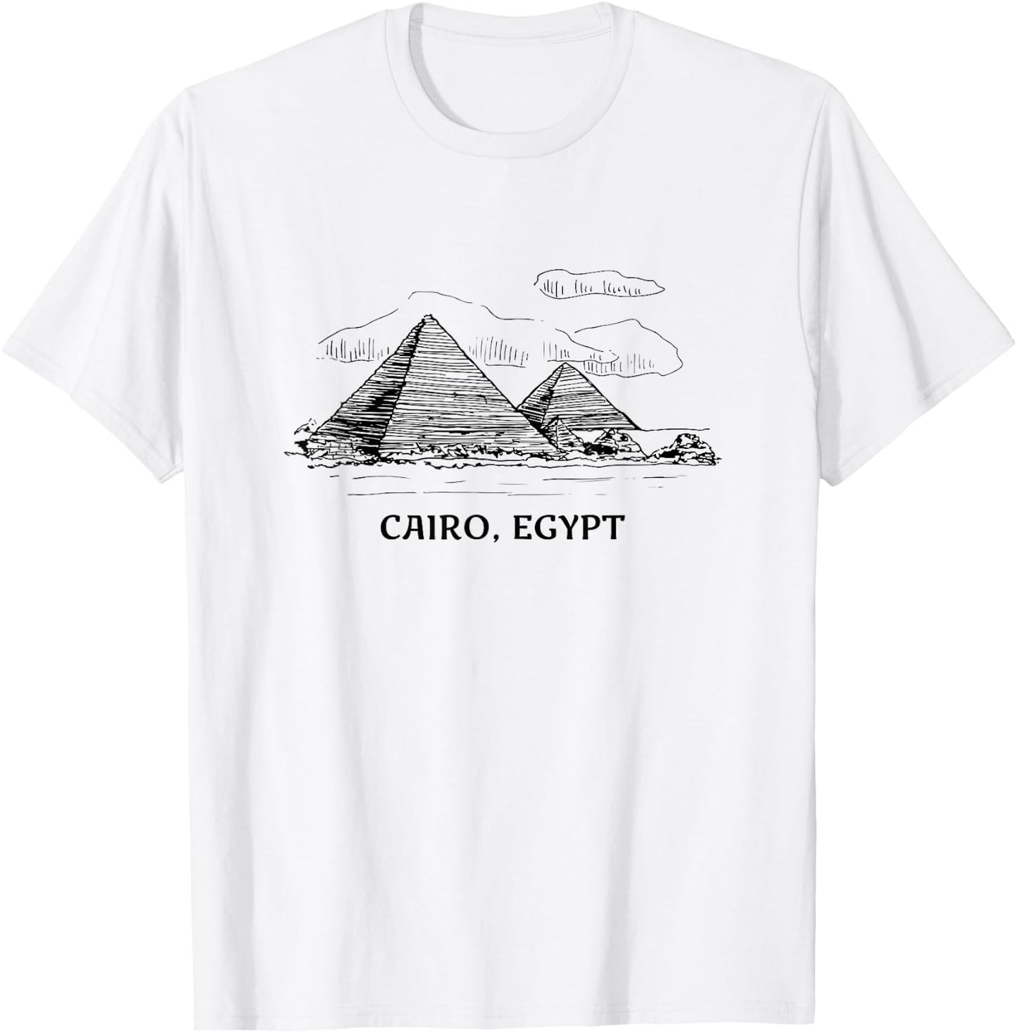 Cairo Egypt Summer Travel Women Girls Kids T-Shirt - T-Shirt | White