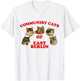 Communist Cats Of East Berlin funny saying T-Shirt - T-Shirt | White