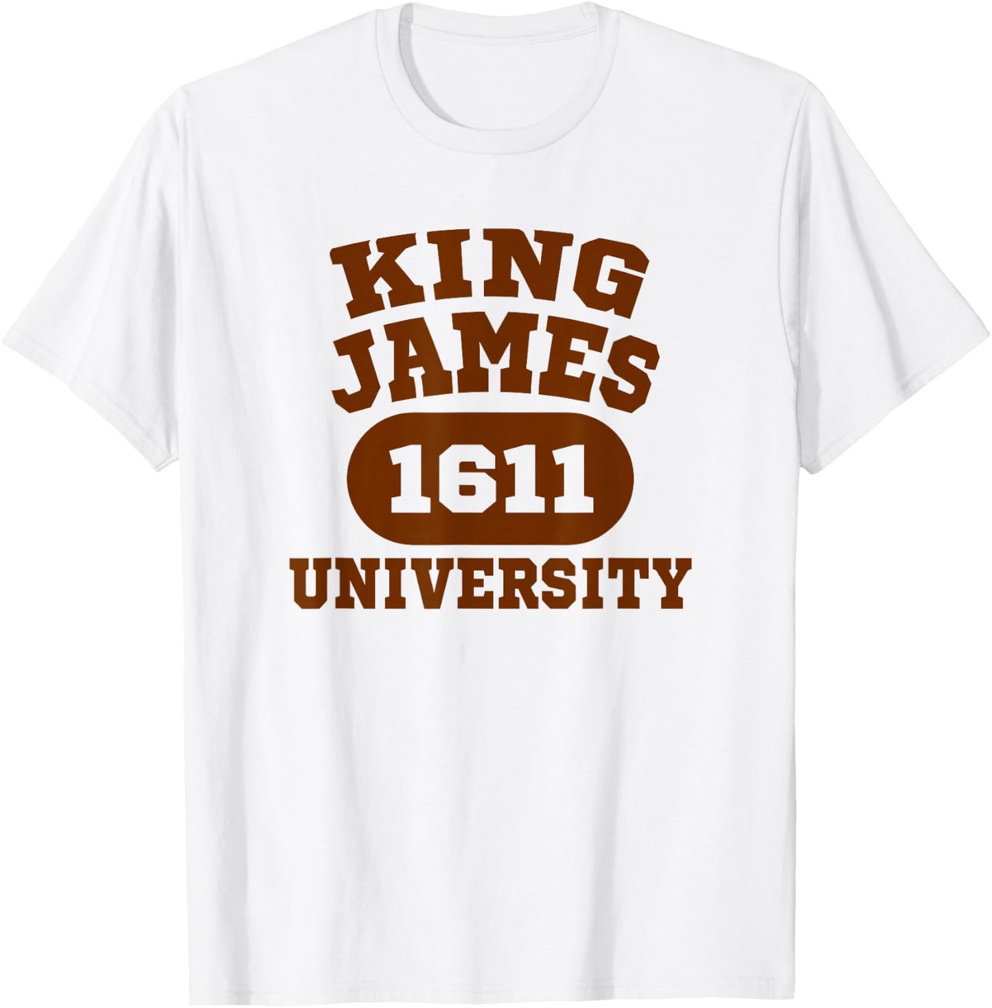 King James Bible 1611 KJV University Bible Studies T-Shirt - T-Shirt | White
