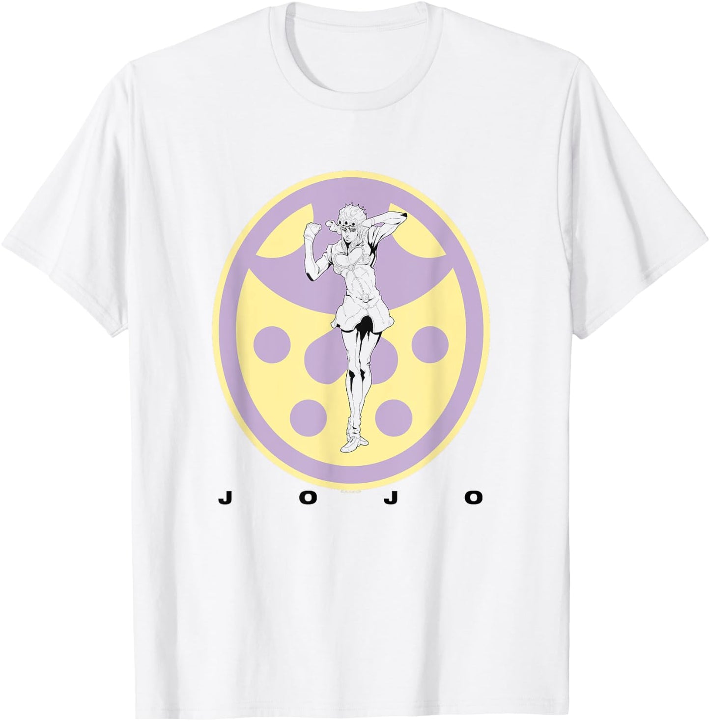 JoJo's Bizarre Adventure Pastel Giorno Anime T-Shirt - T-Shirt | White