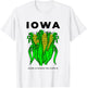 Funny Iowa Corn T-Shirt - T-Shirt | White