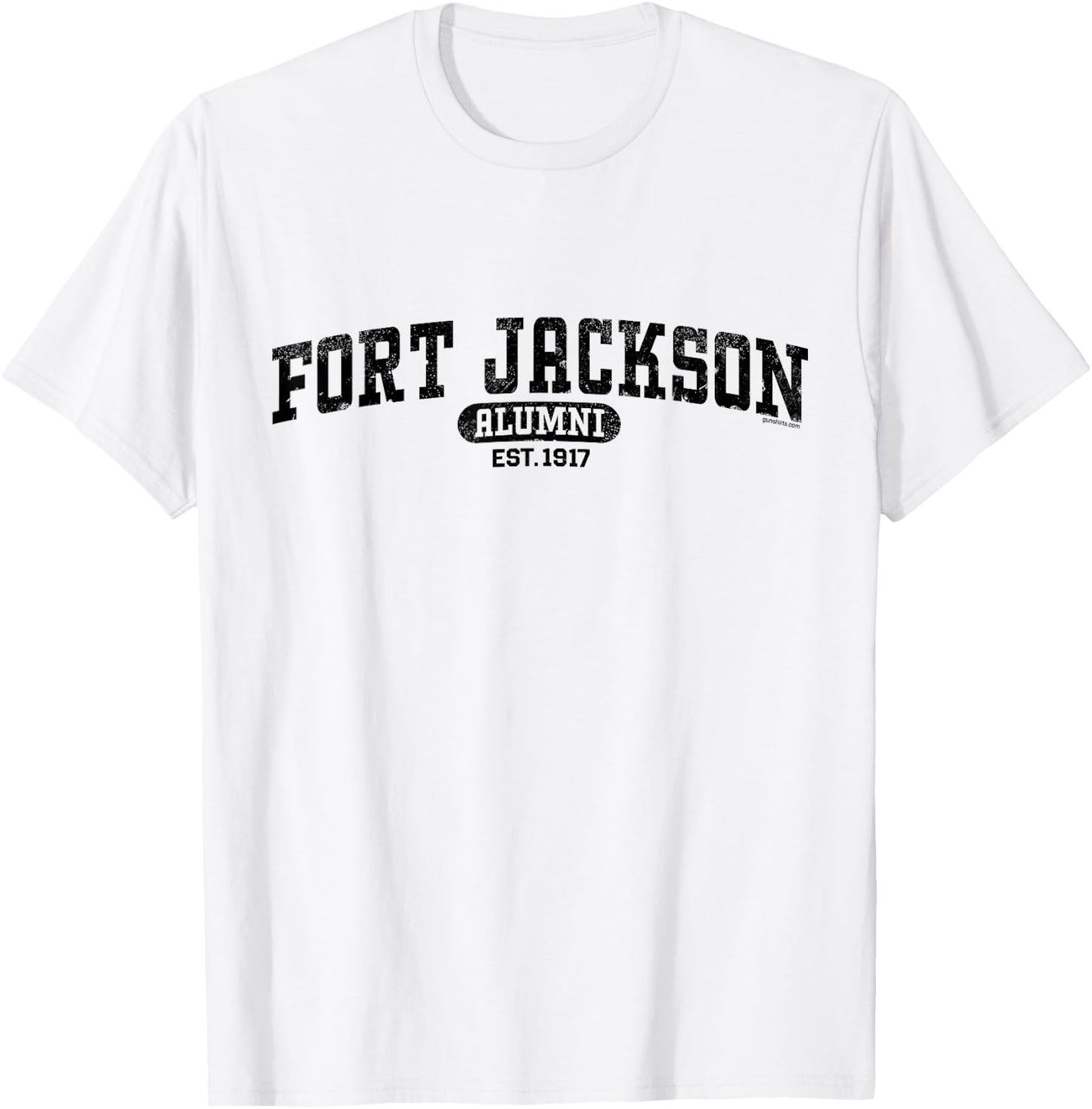 Fort Jackson Alumni (Retro) - South Carolina T-Shirt - T-Shirt | White