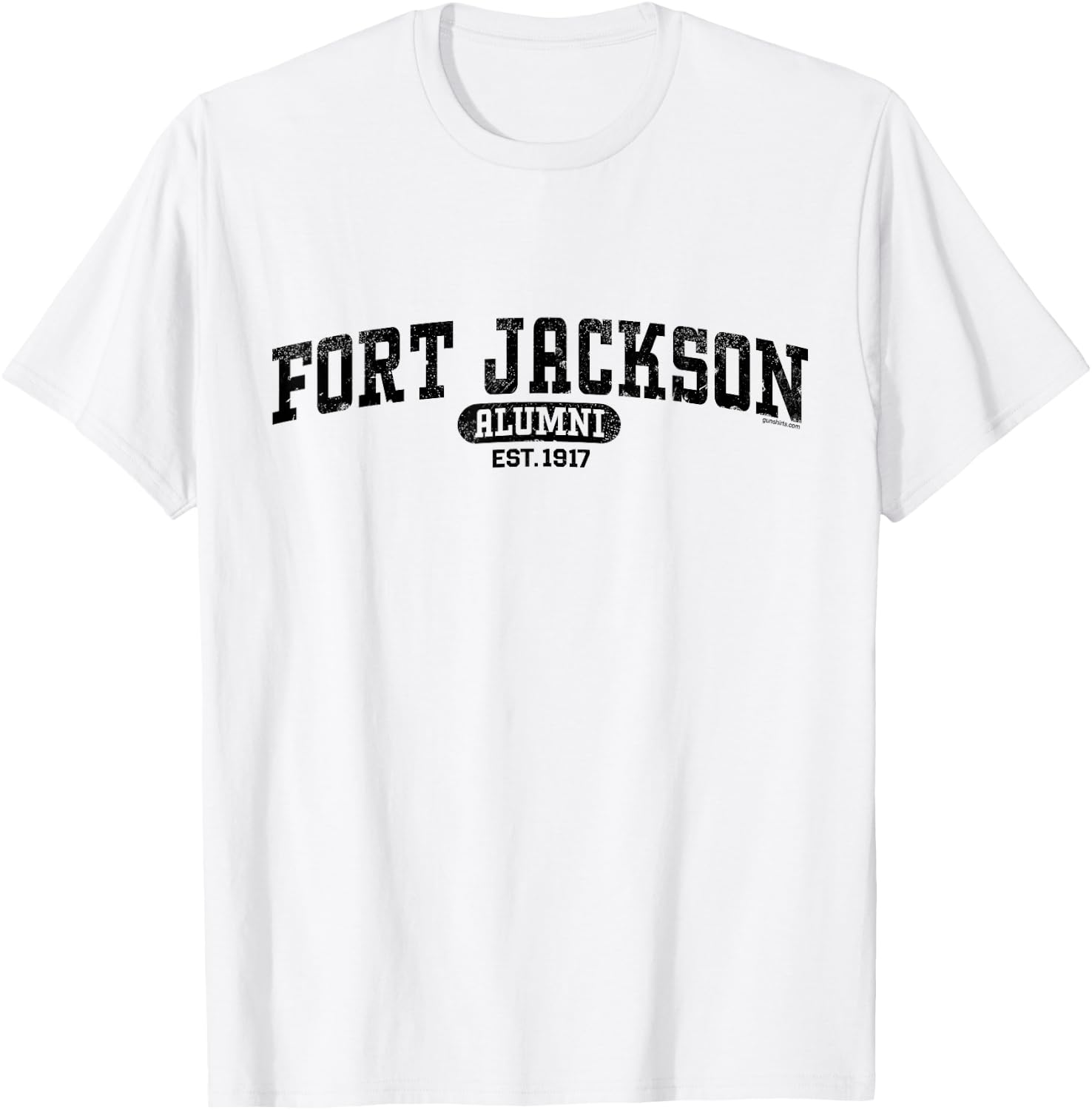 Fort Jackson Alumni (Retro) - South Carolina T-Shirt - T-Shirt | White