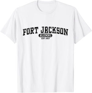 Fort Jackson Alumni (Retro) - South Carolina T-Shirt - T-Shirt | White