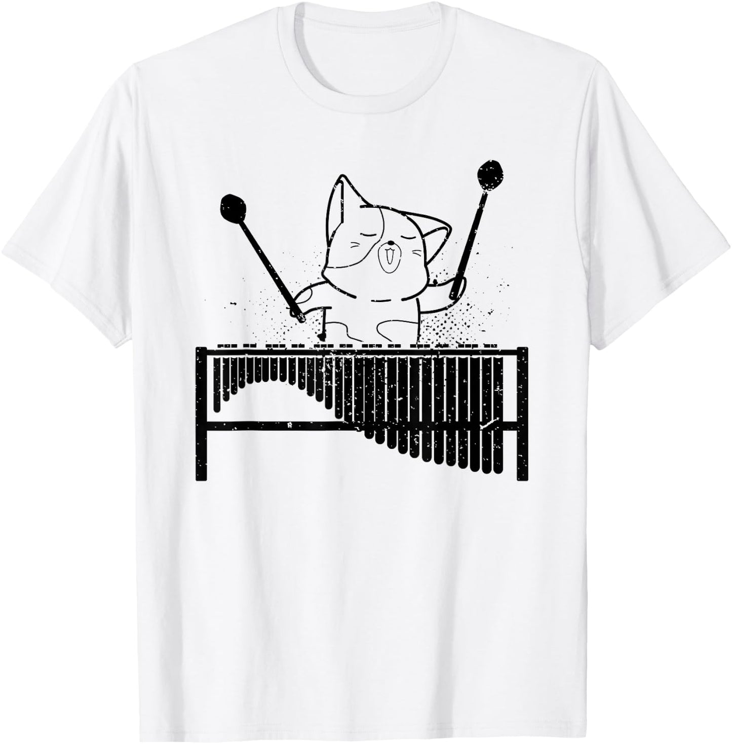 Marimba Funny Marimba Player Marimba Lover T-Shirt - T-Shirt | White
