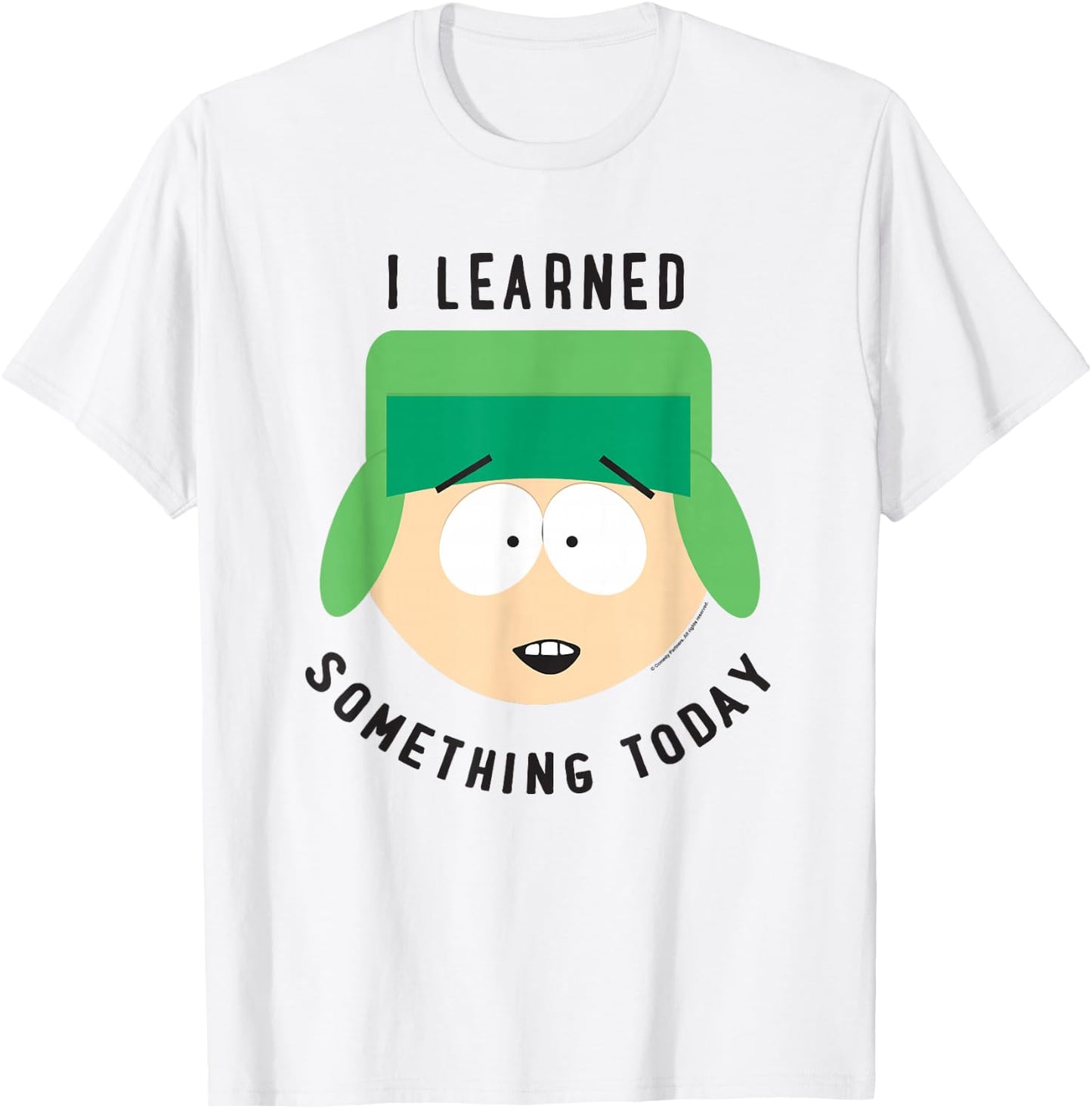 South Park Kyle I Learned Something Today T-Shirt - T-Shirt | White