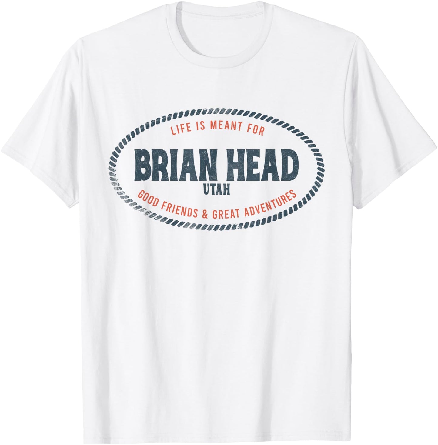 Casual Brian Head Utah Hiking Outdoor Graphic T-Shirt - T-Shirt | White