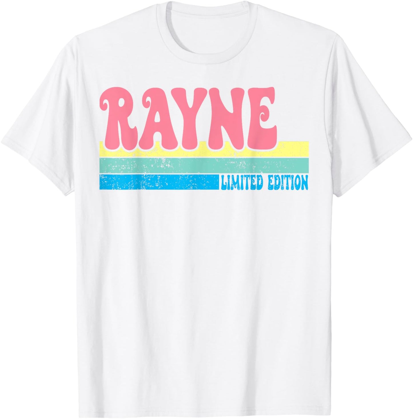 RAYNE Name Personalized Cute Idea Groovy Women RAYNE T-Shirt - T-Shirt | White