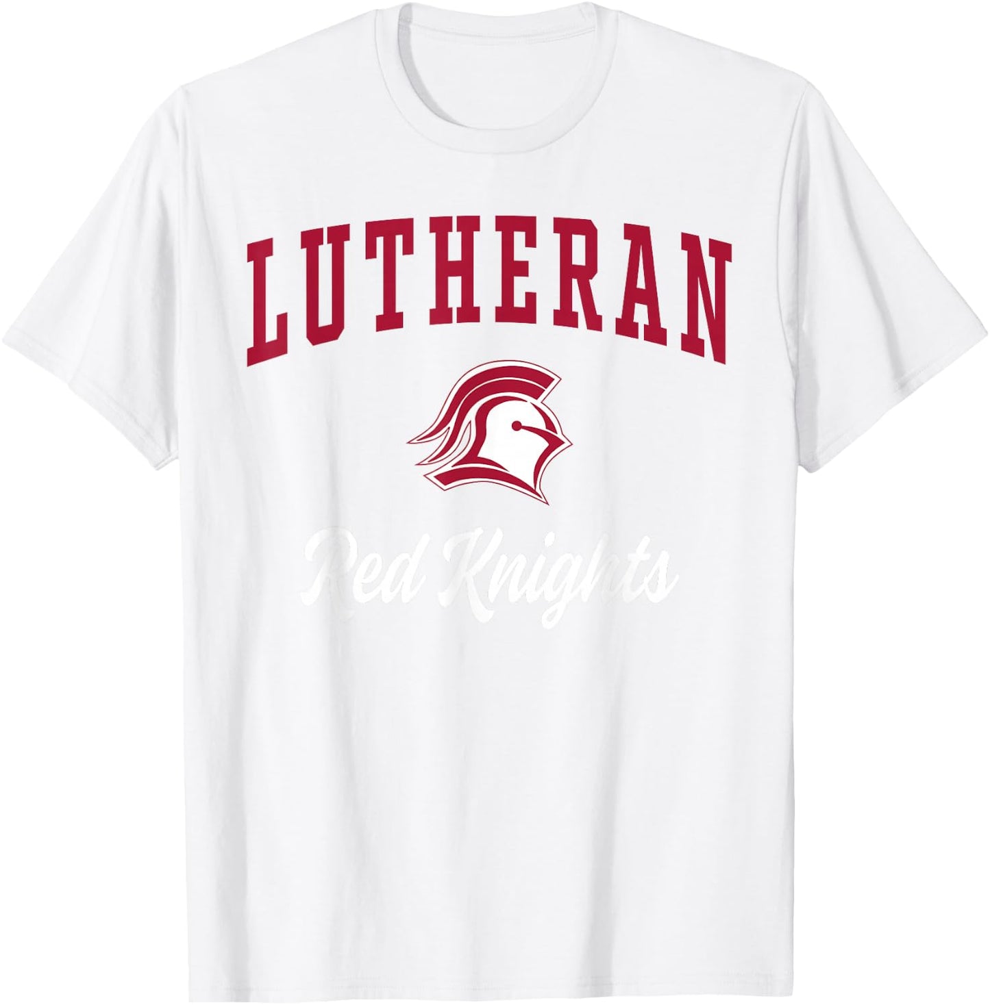 Lutheran High School Red Knights T-Shirt - T-Shirt | White