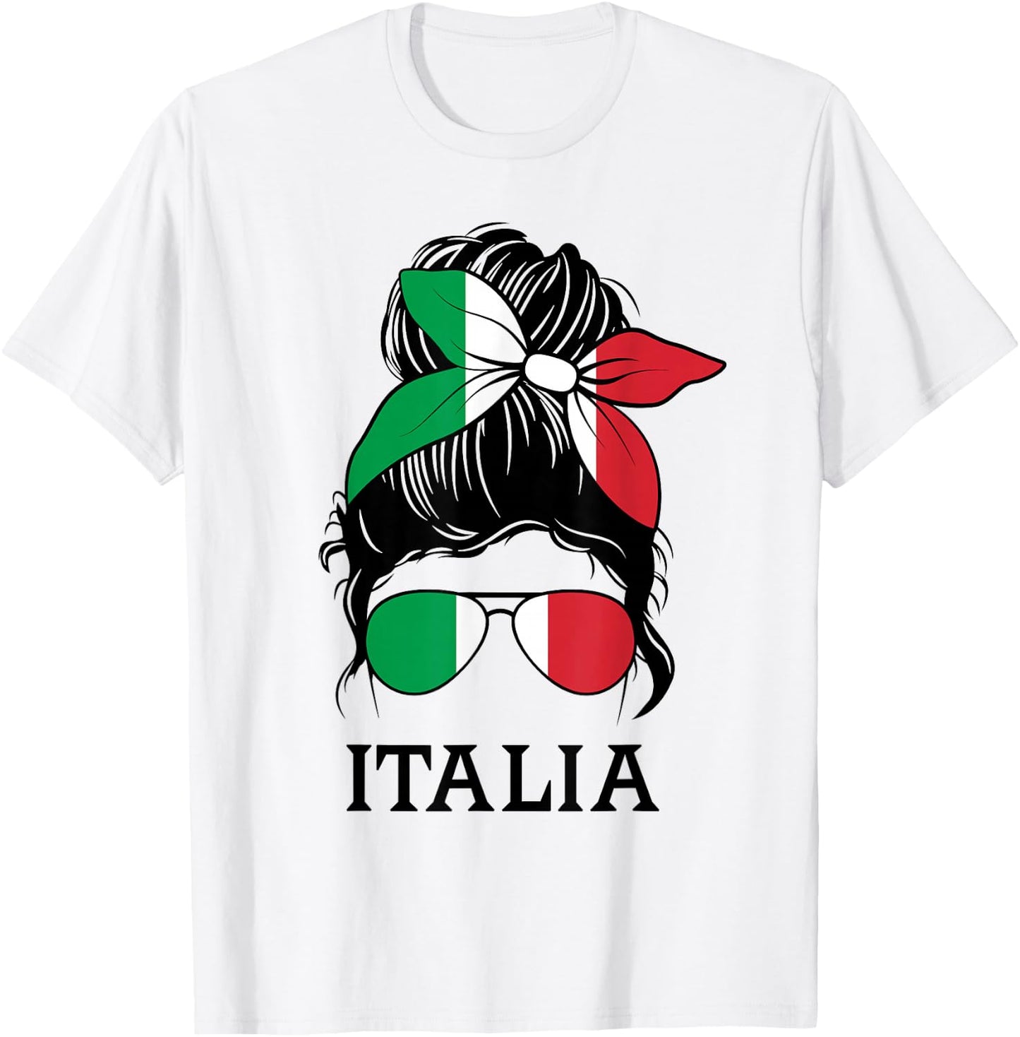 Italia Graphic Design for Girls Kid Italian Toodler T-Shirt - T-Shirt | White