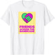 I Am A Derry Girl Friends Across The Barricade T-Shirt - T-Shirt | White