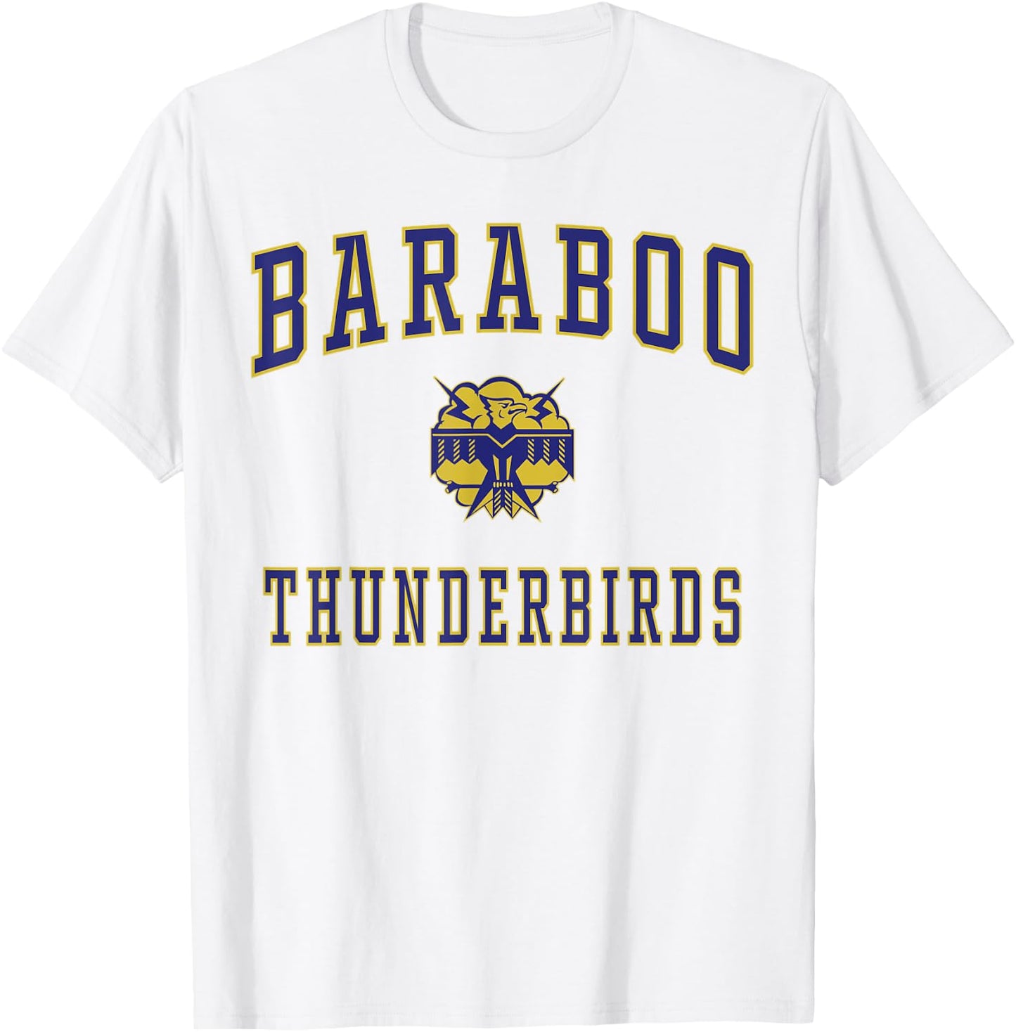 Baraboo High School Thunderbirds T-Shirt - T-Shirt | White
